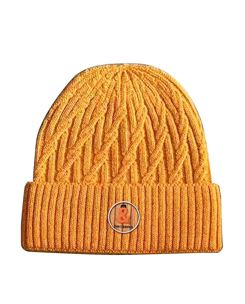 GORRO PUNTO NARANJA