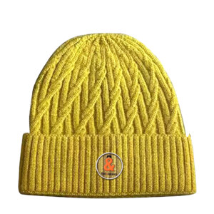 GORRO PUNTO AMARILLO