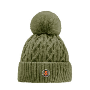 GORRO POMPON VERDE