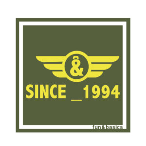 PAÑUELO FUN&BASICS SINCE 1994 VERDE
