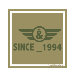 PAÑUELO FUN&BASICS SINCE 1994 VERDE MILITAR