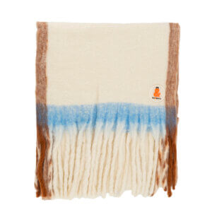 BUFANDA FLECOS BEIGE