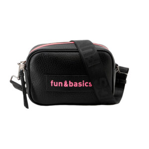 BOLSO BANDOLERA NEGRO - FUN&BASICS