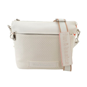 BOLSO BANDOLERA BLANCO - FUN&BASICS