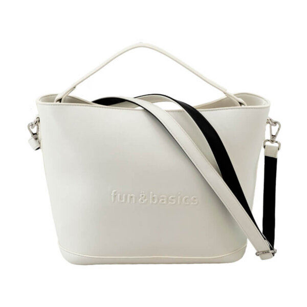 bolso-de-hombro-blanco-con-logo-en-relieve-fun-basics