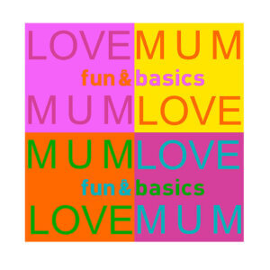 PAÑUELO LOVE MUM - FUN&BASICS
