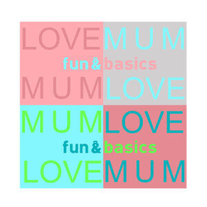 PAÑUELO LOVE MUM - FUN&BASICS