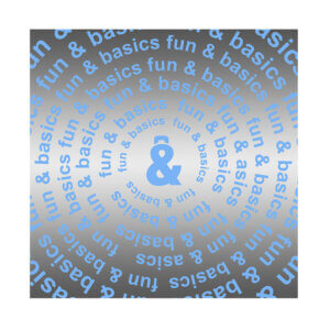 PAÑUELO LOGO AZUL - FUN&BASICS