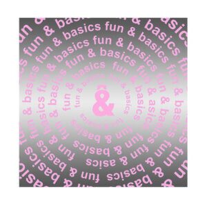 PAÑUELO LOGO ROSA - FUN&BASICS