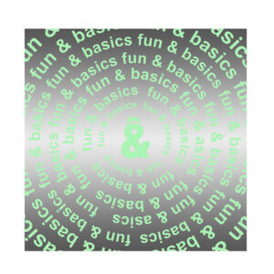 PAÑUELO LOGO VERDE - FUN&BASICS