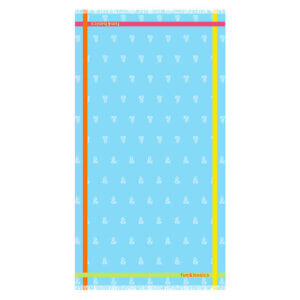 FOULARD MULTILOGO AZUL - FUN&BASICS