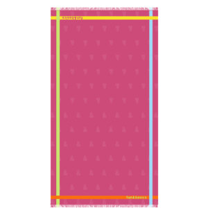 FOULARD MULTILOGO ROSA - FUN&BASICS
