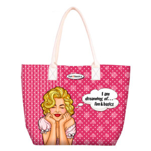 BOLSO DE PLAYA RETRO - FUN&BASICS