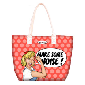 BOLSO DE PLAYA RETRO - FUN&BASICS