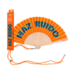 ABANICO MENSAJE NARANJA - FUN&BASICS