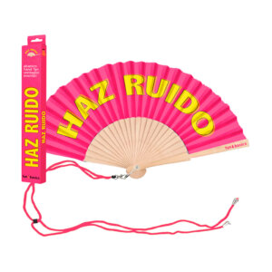 ABANICO MENSAJE ROSA - FUN&BASICS